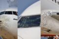 Malpensa: tempesta di grandine danneggia un aereo: Boeing atterrato d’emergenza