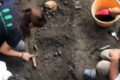 Nel “ventre” dell’ospedale Ascalesi è stata scoperta una piccola necropoli romana